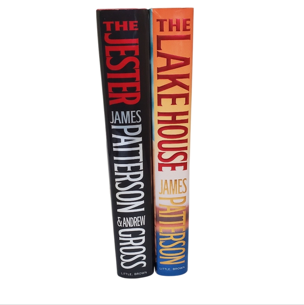 James Patterson Book Lot Hardcover Books